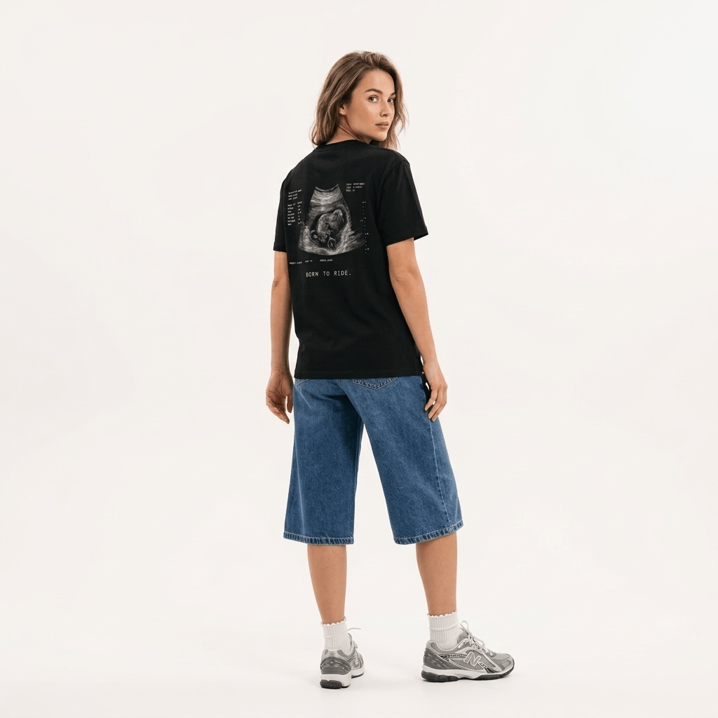 BORN TO RIDE REGULAR T-SHIRT