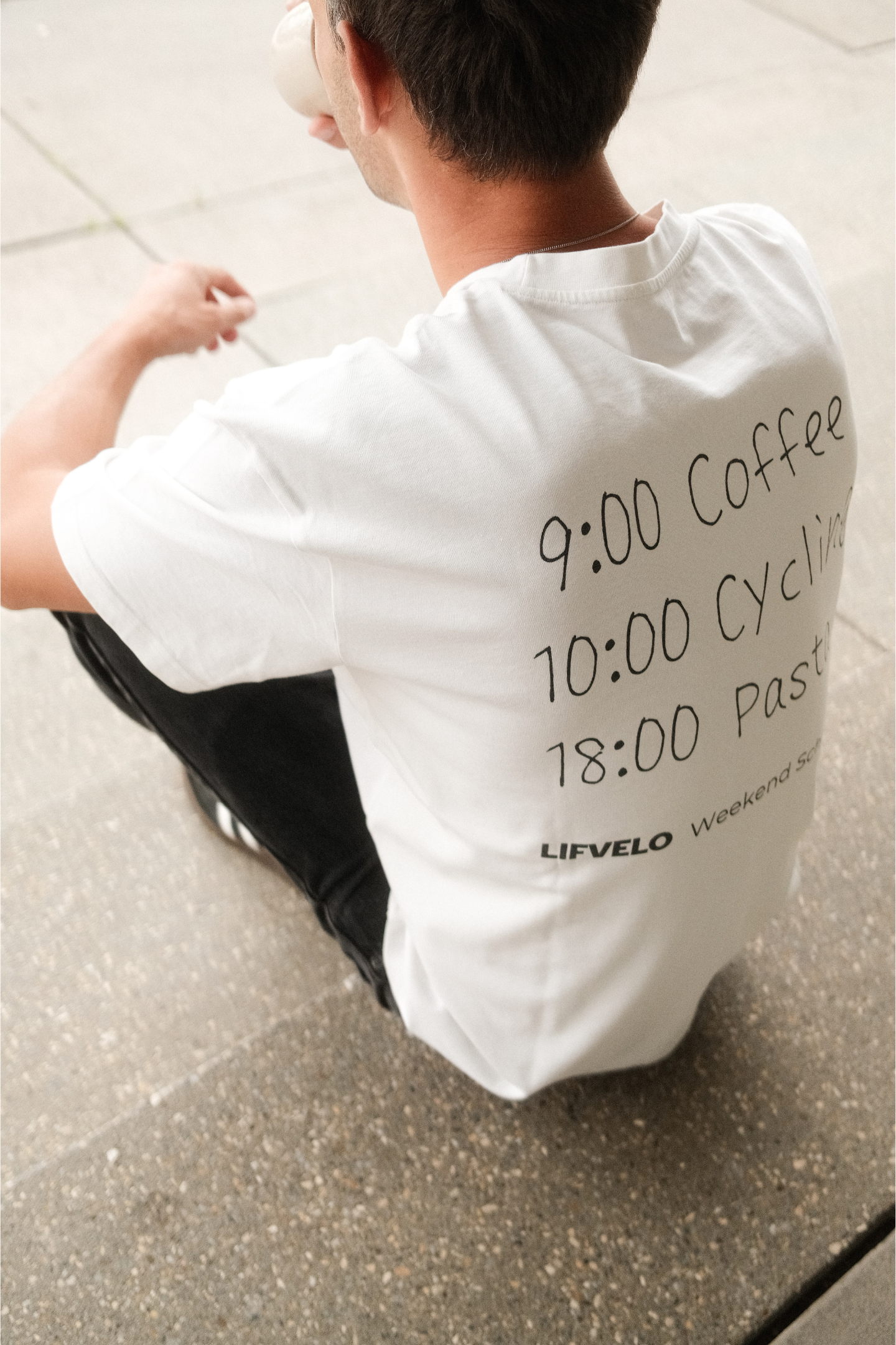WEEKEND SCHEDULE OVERSIZED T-SHIRT