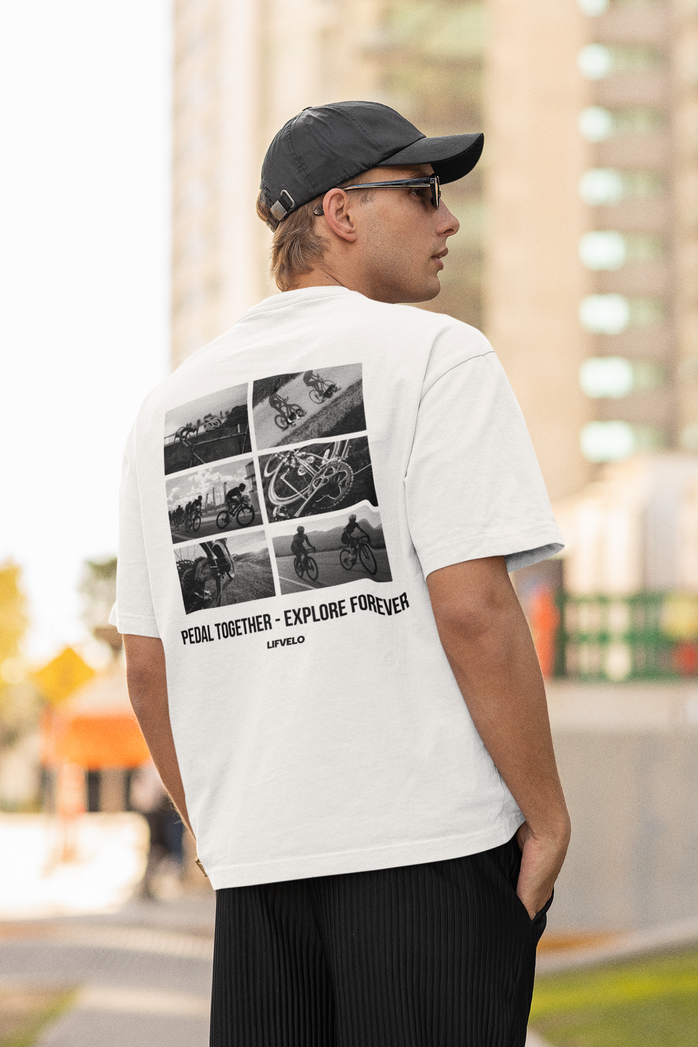 PEDAL TOGETHER OVERSIZED T-SHIRT