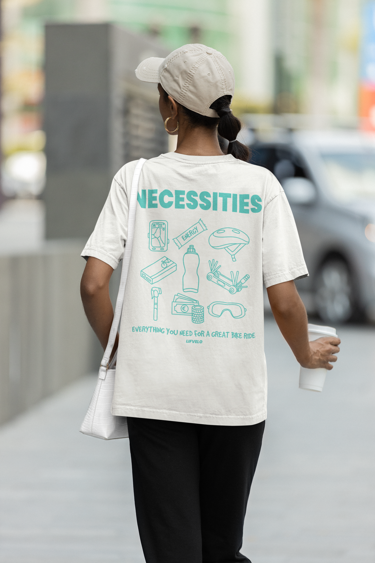 NECESSITIES OVERSIZED T-SHIRT